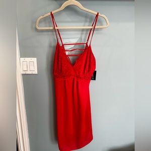 NWT Red Teddy Nightgown
